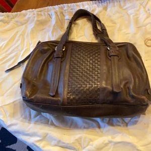 Cole Haan brown leather handbag